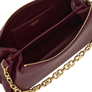 Salvatore Ferragamo - Gancini chain mini bag in Plum