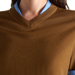 Dorothee Schumacher - CHIC MERINO pullover in Forest Honey Patch