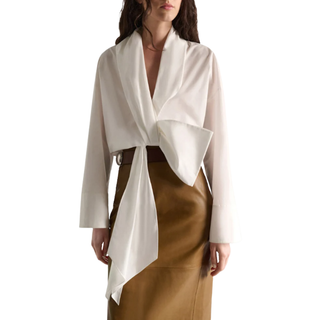 Dorothee Schumacher - POPLIN POWER blouse in Pure White