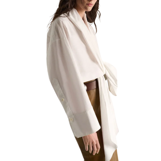 Dorothee Schumacher - POPLIN POWER blouse in Pure White