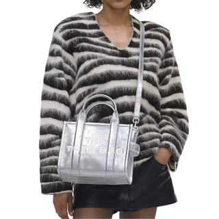 Marc Jacobs The Small Tote Metallic/Silver