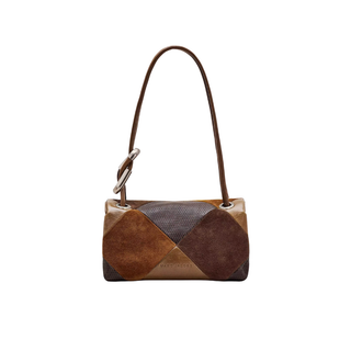 Marc Jacobs The Mini Dual Shoulder Bag Brownmulti