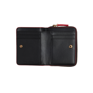 Marc Jacobs - The Mini Compact Wallet Leather Truered