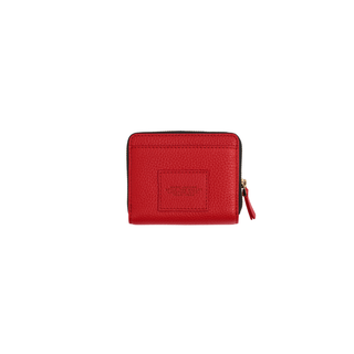 Marc Jacobs - The Mini Compact Wallet Leather Truered