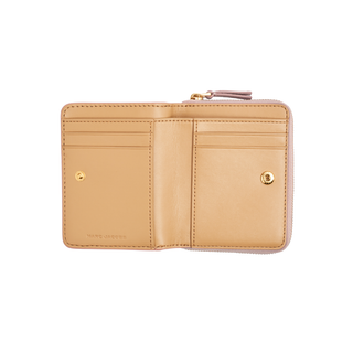 Marc Jacobs - The Mini Compact Wallet Leather Rose