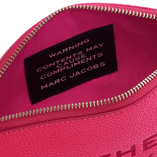Marc Jacobs - The Beauty Bag Leather Raspberrypink