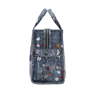 Marc Jacobs - The Trompe L'oeil Trinket Canvas Medium Tote Bag