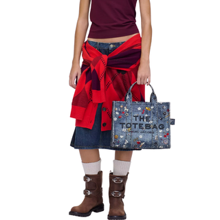 Marc Jacobs - The Trompe L'oeil Trinket Canvas Medium Tote Bag