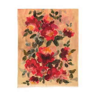 Artists Floral Wrap in Pebble