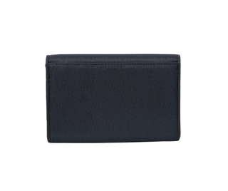 Michelle Wilhite - The Mini Frieda Clutch in Black Crossgrain