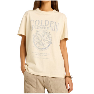 Golden Goose - Journey Women's T-Shirt Regular Heritage/White