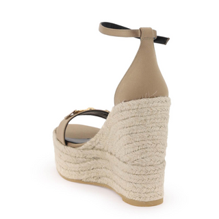 Versace - Medusa '95 Wedge Sandals Camel/Gold