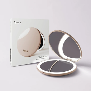 Mini Taylor LED Compact Mirror in Desert Sands