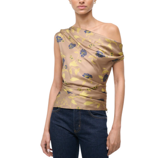 STAUD - Phare Silk Top VintageFloral