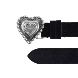 Santa Fe Crush Belt in Black