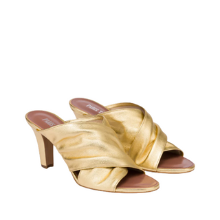 Paris Texas - Maria Mule 75 Metallic Gold
