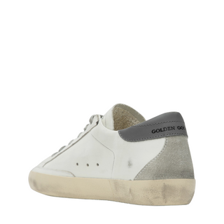 Golden Goose - Super Star Leather Sneaker Suede Star Spur White/Platinum
