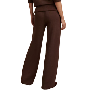 Women's The Wide Leg Pant 30 in Coffee Bean