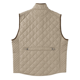 Madison Creek Outfitters - Greenville Quilted Vest in Dark Khaki