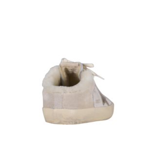 Golden Goose - Women's Super Star Seed Pearl & Platinum Suede Sneaker