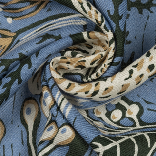 Nature Walk 21" Bandana in Denim Blue
