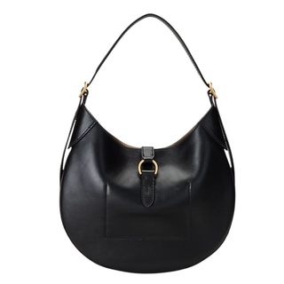 Polo Ralph Lauren - Polo ID Leather Small Shoulder Bag Black