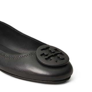 Tory Burch - Minnie Travel Ballet With Logo Black
