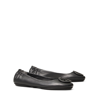 Tory Burch - Minnie Travel Ballet With Logo Black