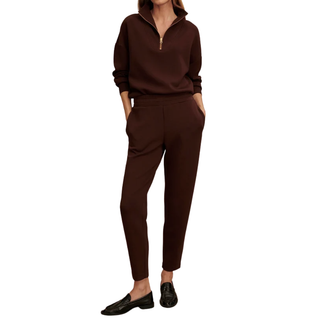 Women's The Slim Pant 25" in Chocolate Walnut