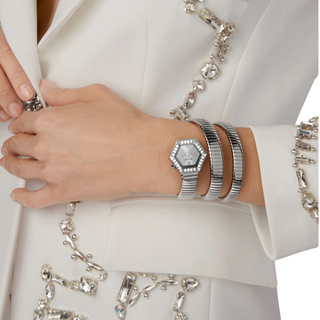 Philipp Plein - Snake Hexagon Crystal Watch