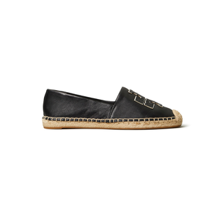 Tory Burch - Ines Espadrille Flat Black/Silver