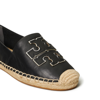 Tory Burch - Ines Espadrille Flat Black/Silver