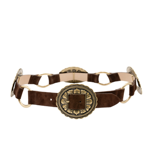 Streets Ahead - Lilienne Belt in Chocolate