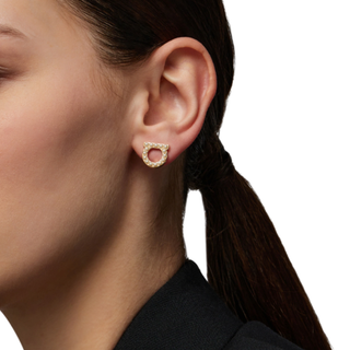 Salvatore Ferragamo - Giancini Pearls Earrings Gold