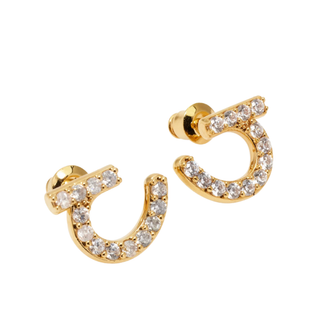 Salvatore Ferragamo - Crystal glass earrings