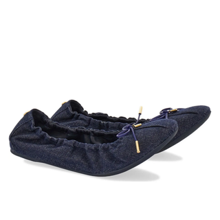 Salvatore Ferragamo - Women's Joelle Denim Ballet Flat