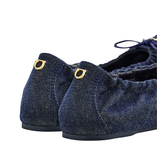 Salvatore Ferragamo - Women's Joelle Denim Ballet Flat