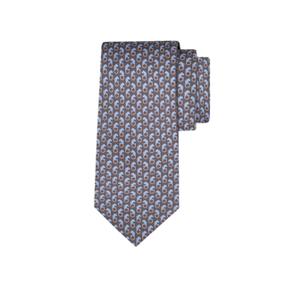 Salvatore Ferragamo - Ambra Tie Grigio/Rosa
