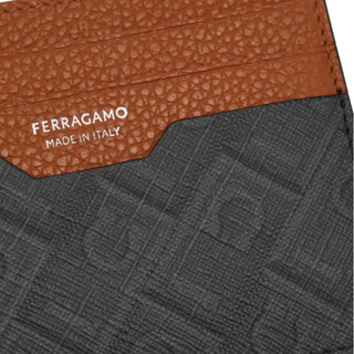 Salvatore Ferragamo - Men's Ferragamo Monogram credit card holder