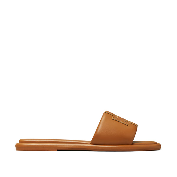 Tory Burch - Double T Sport Slide Bourbonmiele/Gold – Joe Brand Store