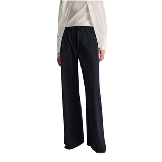 Dorothee Schumacher - POPLIN POWER II pants in Dark Navy