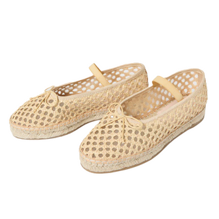 Loeffler Randall - Natural Raffia Ballet Espadrille