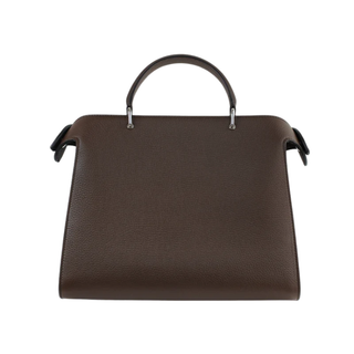 Michino Paris - Leather Handbag Lutece PM Chocolate