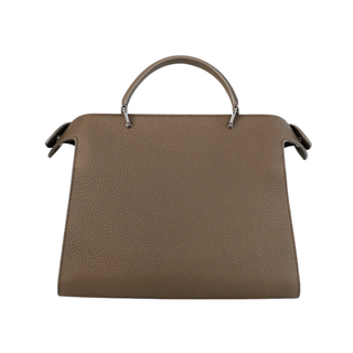 Michino Paris - Leather Handbag Lutece PM Taupe