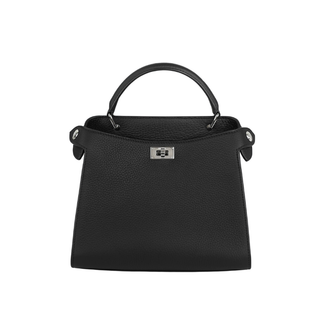 Michino Paris - Leather Handbag Lutece Mini Black