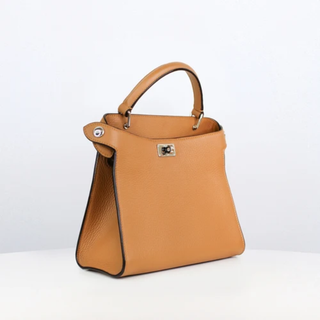 Michino Paris - Leather Handbag Lutece Mini Camel