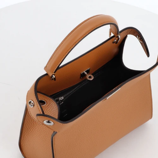 Michino Paris - Leather Handbag Lutece Mini Camel