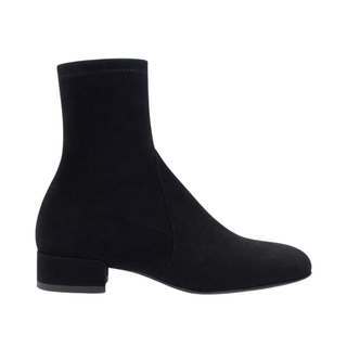 Stuart Weitzman - Bacari Bootie 25 in Black Suede