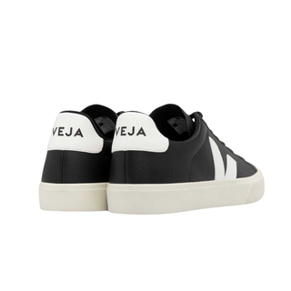 Veja - Women's Campo Leather Black White