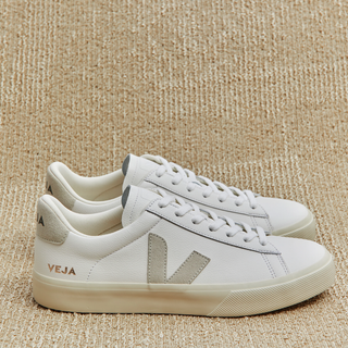 Veja - Women's Campo White Natural Suede